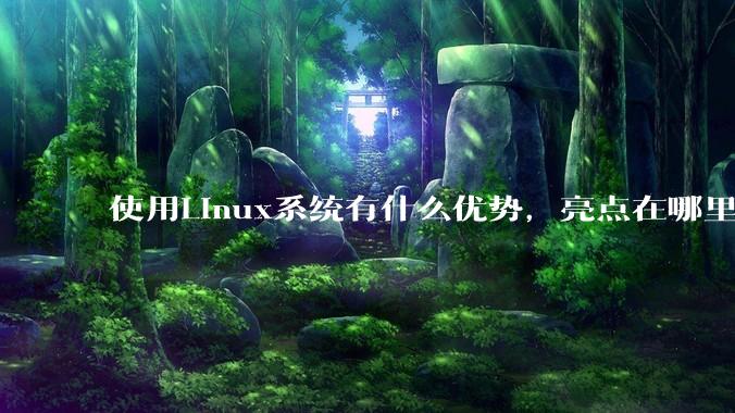 使用Linux系统有什么优势，亮点在哪里？